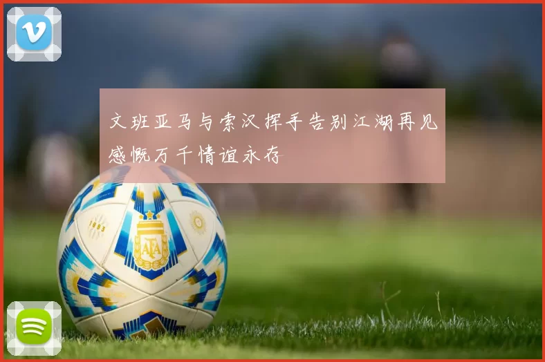 文班亚马与索汉挥手告别江湖再见感慨万千情谊永存